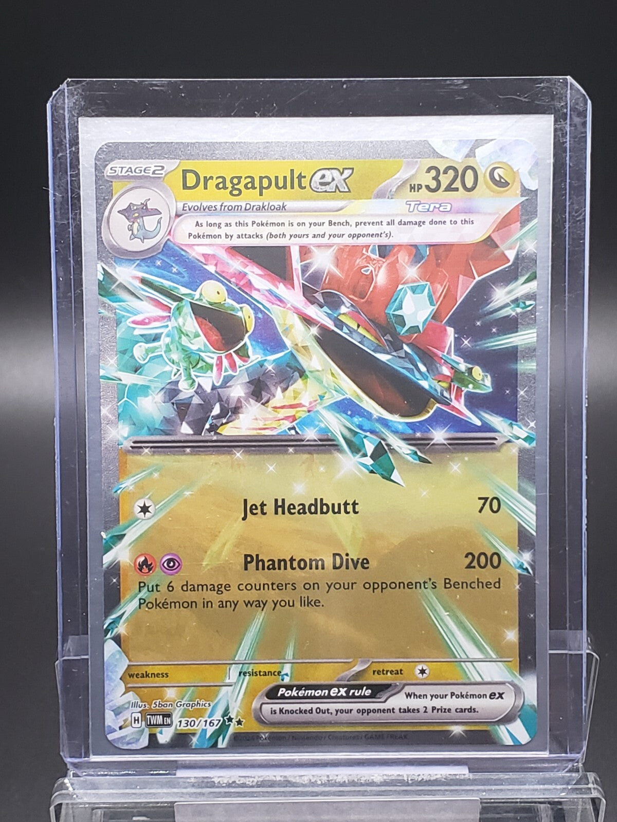 Dragapult ex 130/167 Double Rare Twilight Masquerade Pokemon NM/M