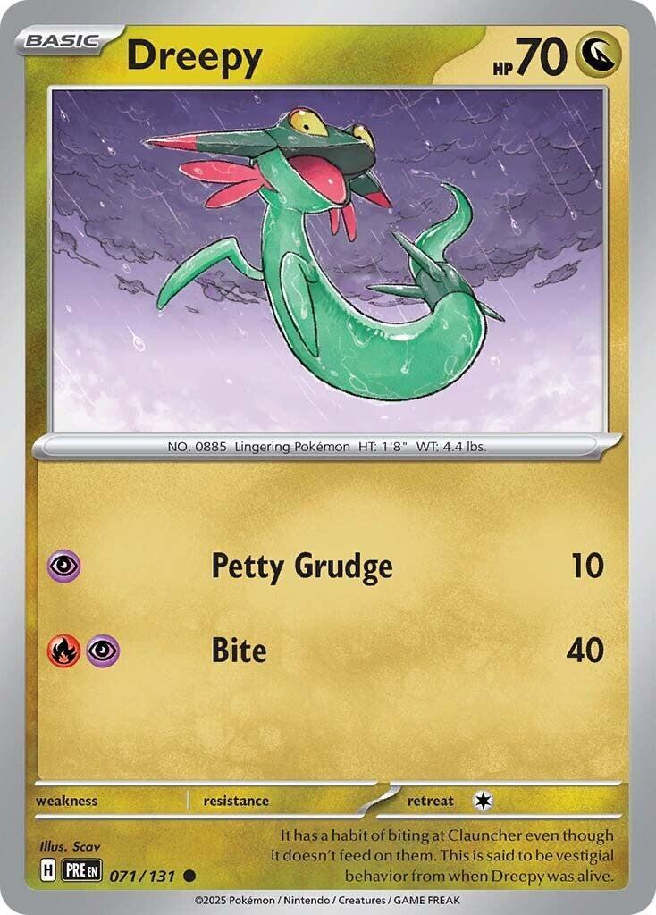 Dreepy 071/131 Sv: Prismatic Evolutions Reverse Holo