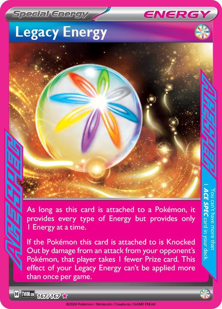Legacy Energy 167/167 Sv06: Twilight Masquerade Holo