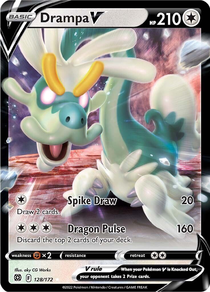 Drampa V 128/172 Swsh09: Brilliant Stars Holo