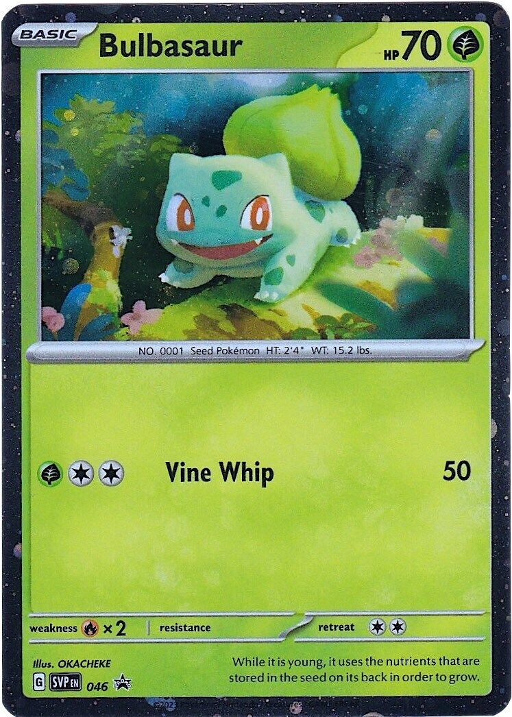 Bulbasaur - 046 (Cosmos Holo) 046 Sv: Scarlet & Violet Promo Cards Holo