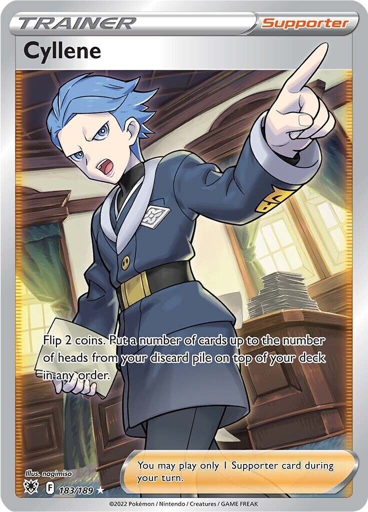 Cyllene (Full Art) 183/189 Swsh10: Astral Radiance Holo