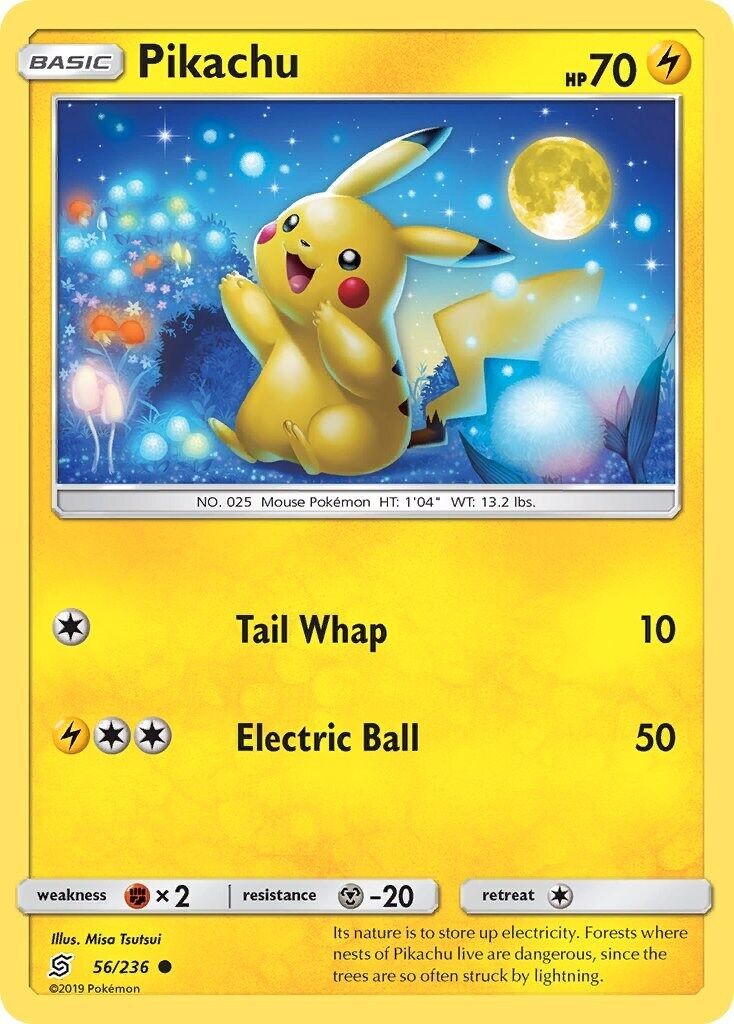 Pikachu 56/236 Sm-Unified Minds Regular
