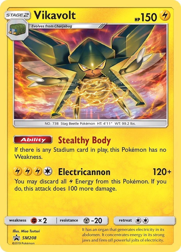 Vikavolt SM208 Sm Promos Holo
