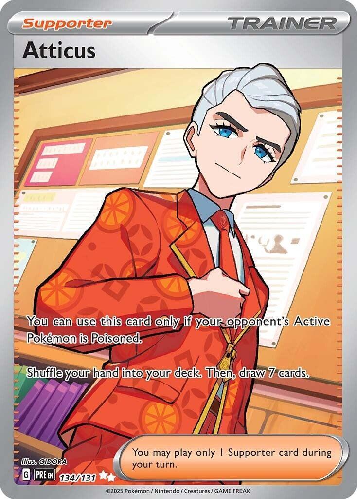 Atticus 134/131 Prismatic Evolutions Holo