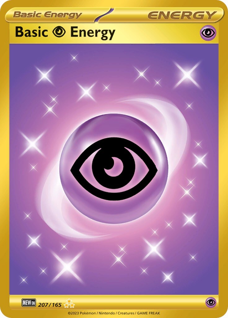 Basic Psychic Energy 207/165 Sv: Scarlet & Violet 151 Holo