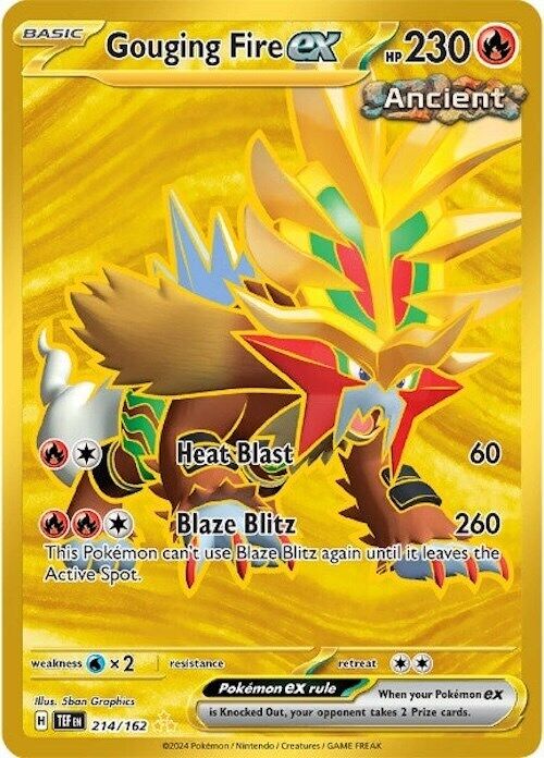 Gouging Fire ex 214/162 Sv05: Temporal Forces Holo