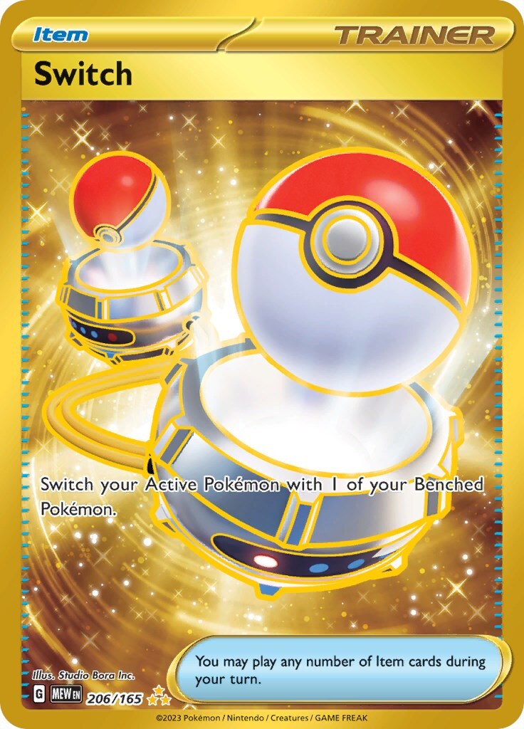 Switch 206/165 Sv: Scarlet & Violet 151 Holo