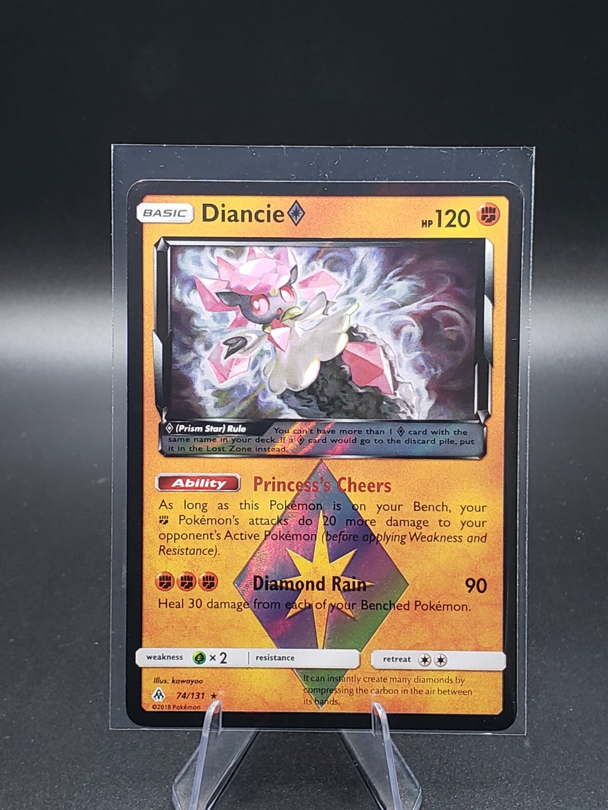 Diancie Prism Star 74/131 Sm-Forbidden Light Holo