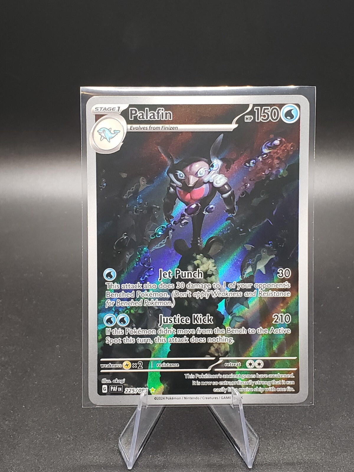 Palafin 225/091 Sv: Paldean Fates Holo