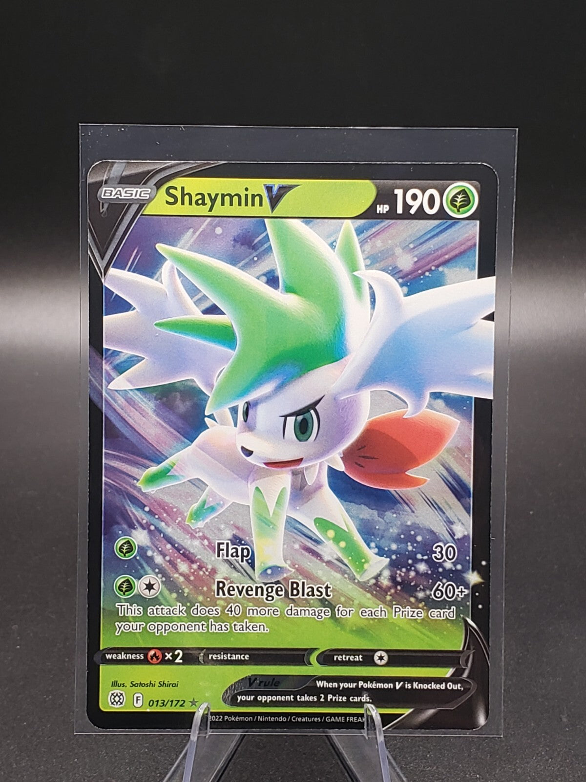 Shaymin V 013/172 Swsh09: Brilliant Stars Holo