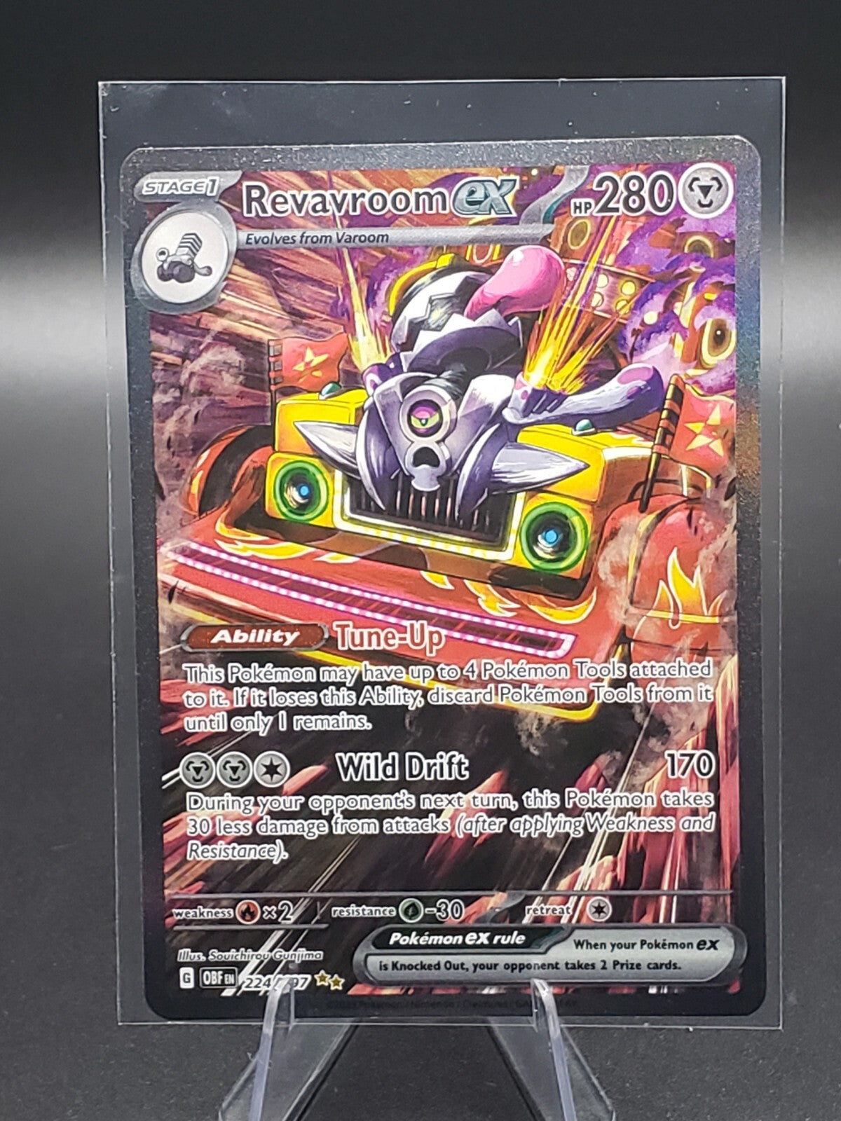 Revavroom ex 224/197 Sv03: Obsidian Flames Holo
