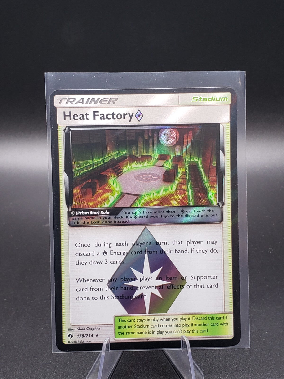 Heat Factory Prism Star 178/214 Sm-Lost Thunder Holo