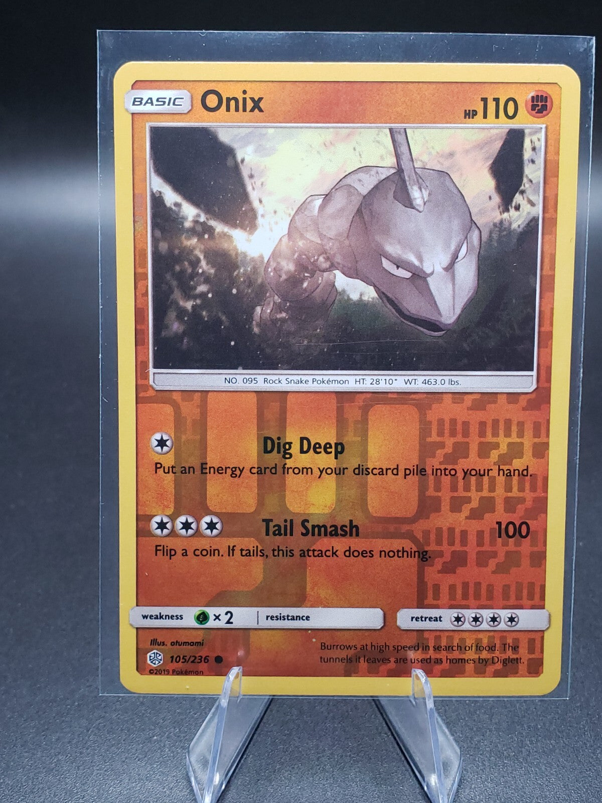 Onix 105/236 Sm-Cosmic Eclipse Reverse Holo