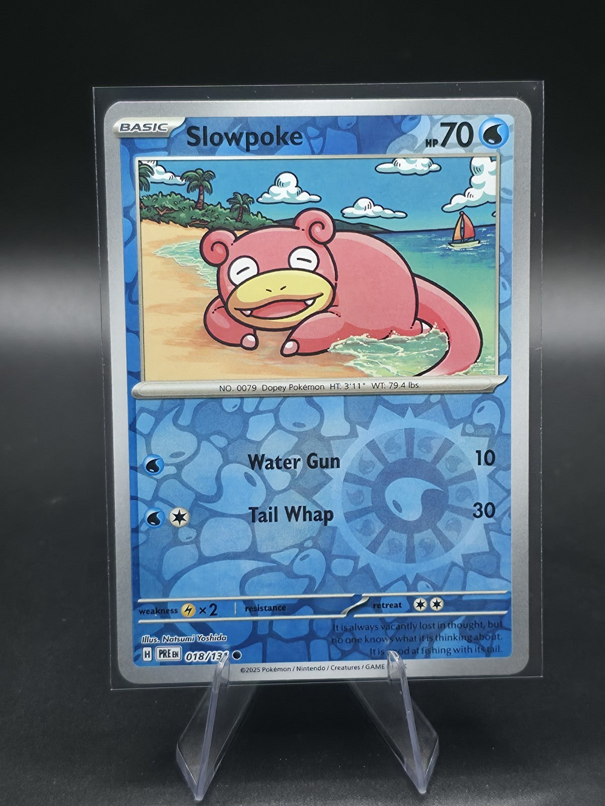 Slowpoke 018/131 Sv: Prismatic Evolutions Reverse Holo