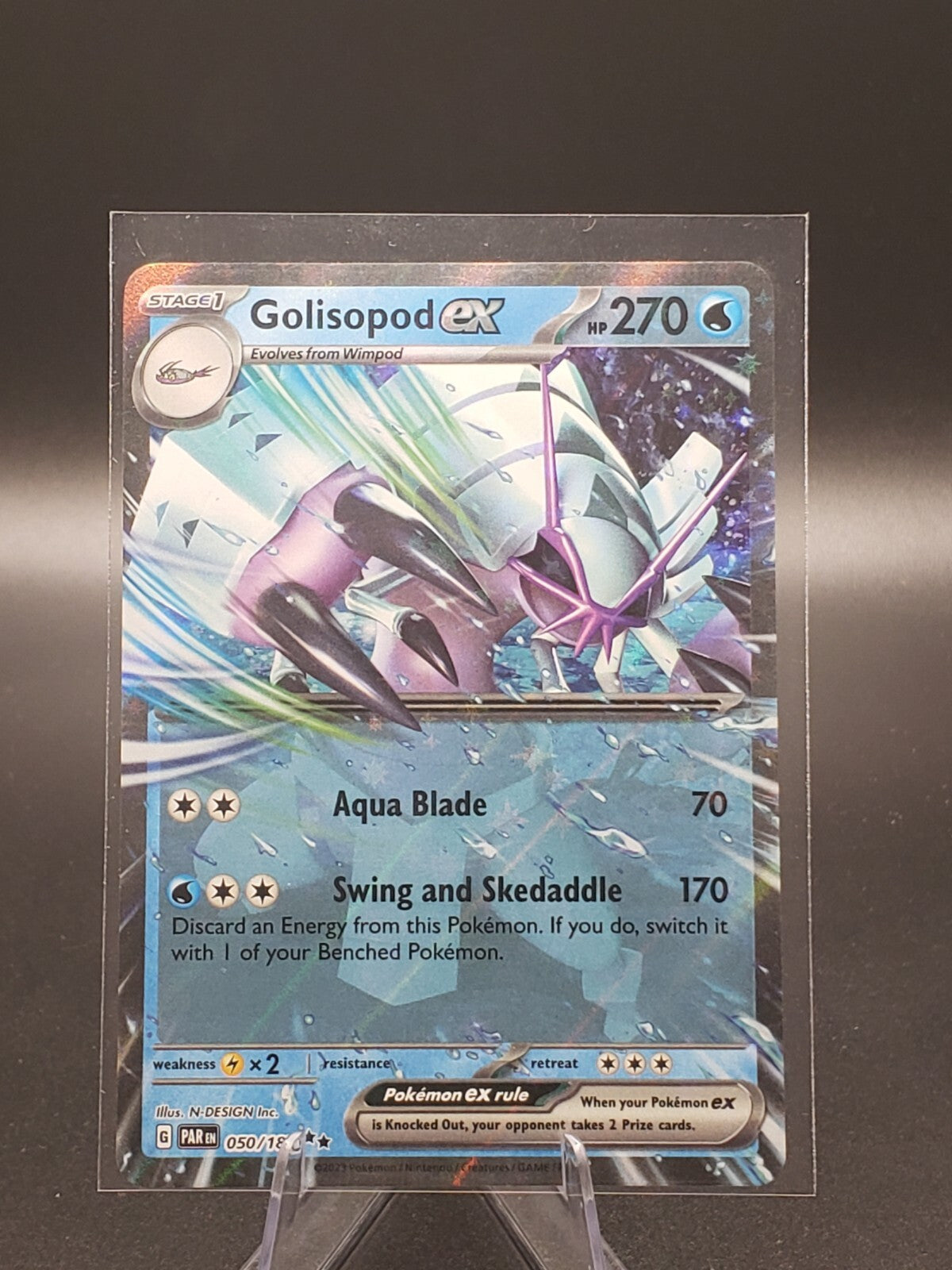 Golisopod ex 050/182 Sv04: Paradox Rift Holo