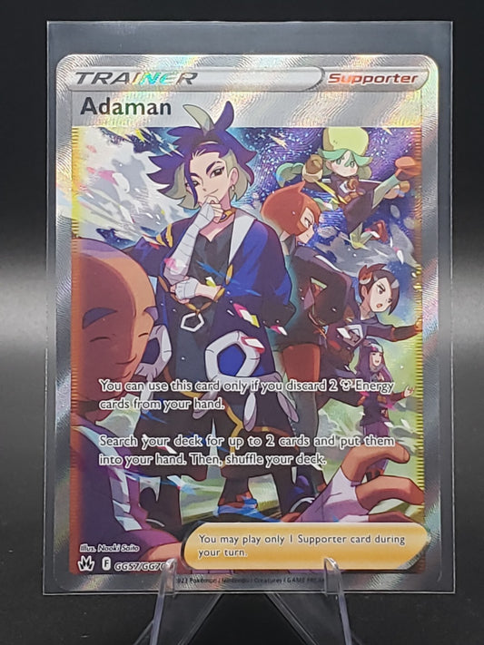Adaman GG57/GG70 Crown Zenith: Galarian Gallery Holo