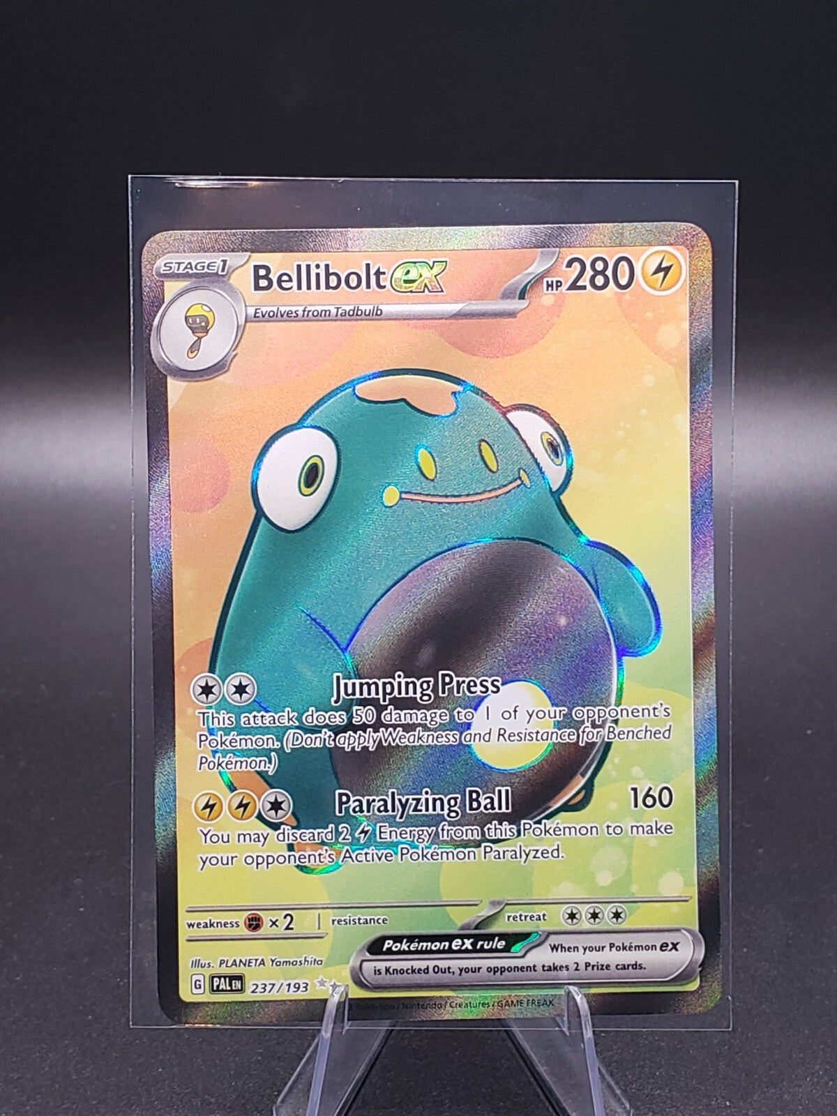 Bellibolt ex 237/193 Sv02: Paldea Evolved Holo
