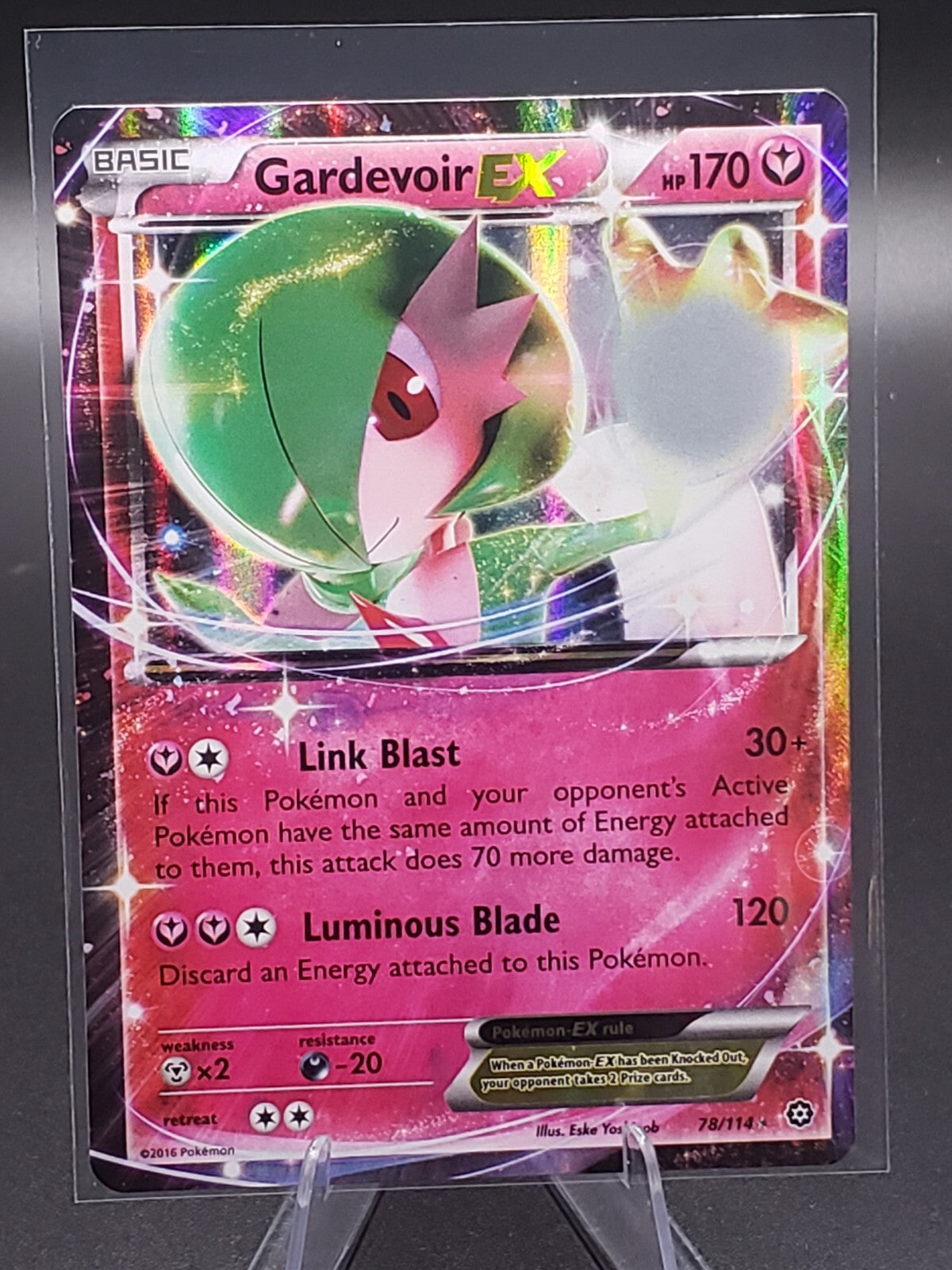 Gardevoir EX 78/114 XY-Steam Siege Holo