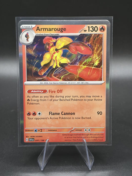 Armarouge 041/198 Sv01: Scarlet & Violet Base Set Holo