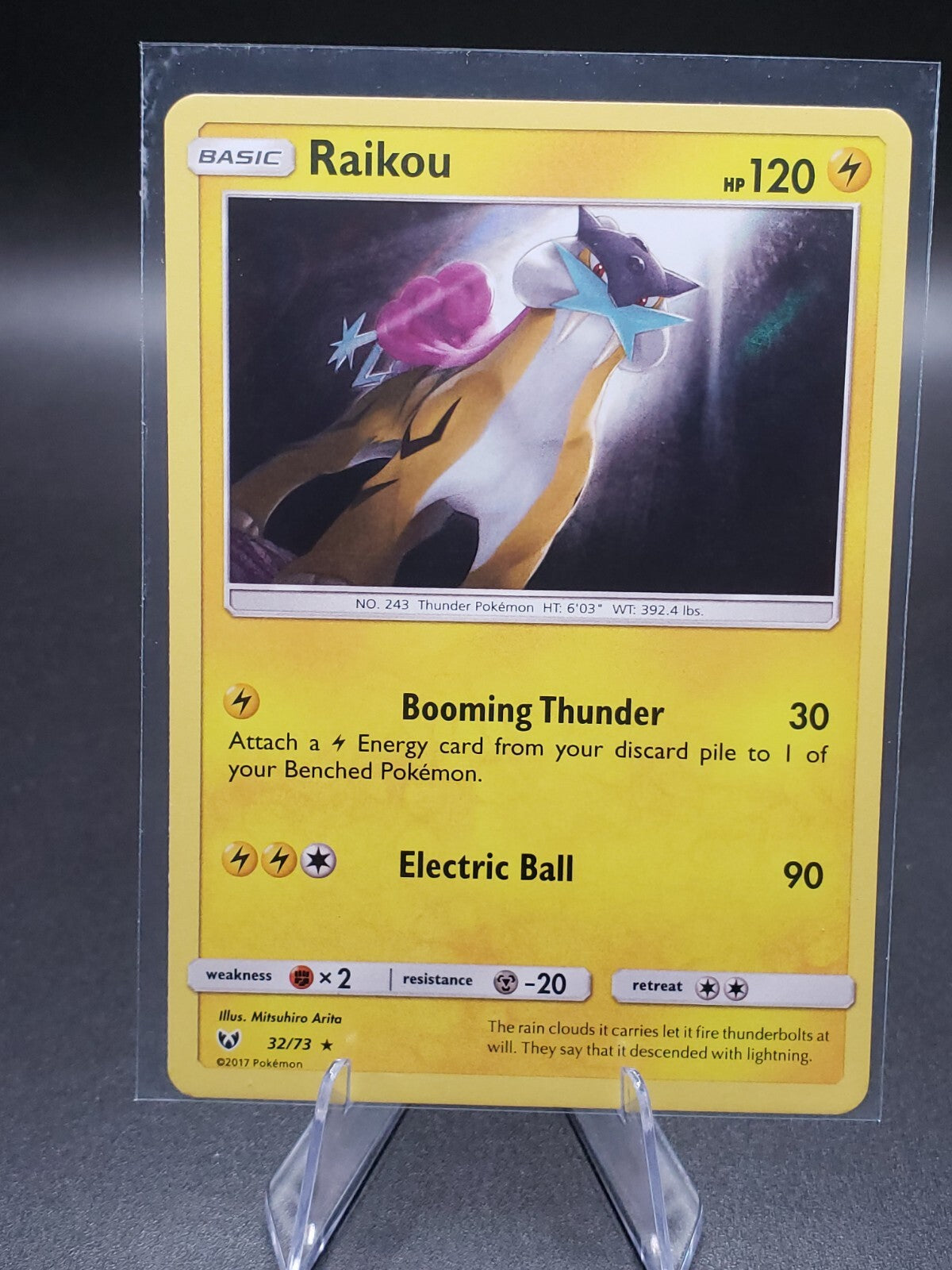 Raikou 32/73 Shining Legends Holo