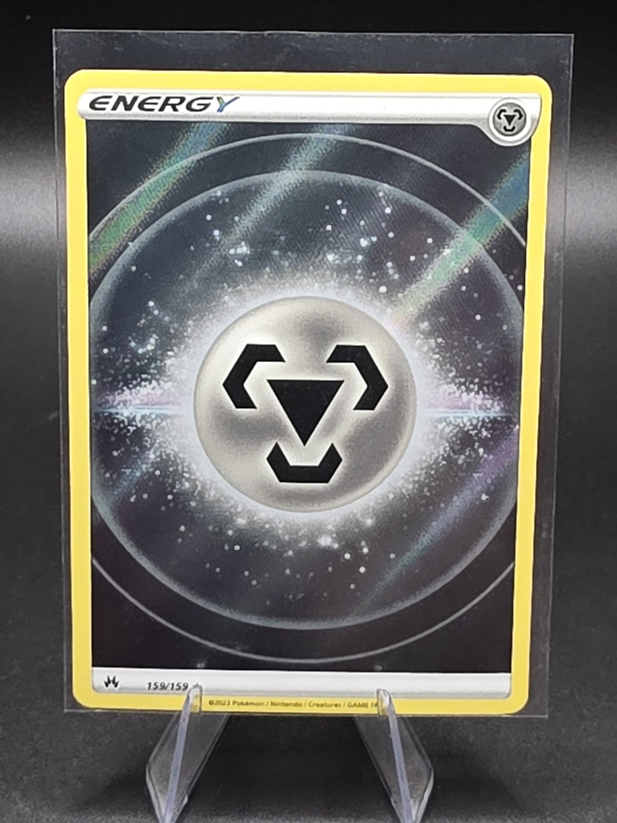 Metal Energy (Texture Full Art) 159/159 Crown Zenith Holo