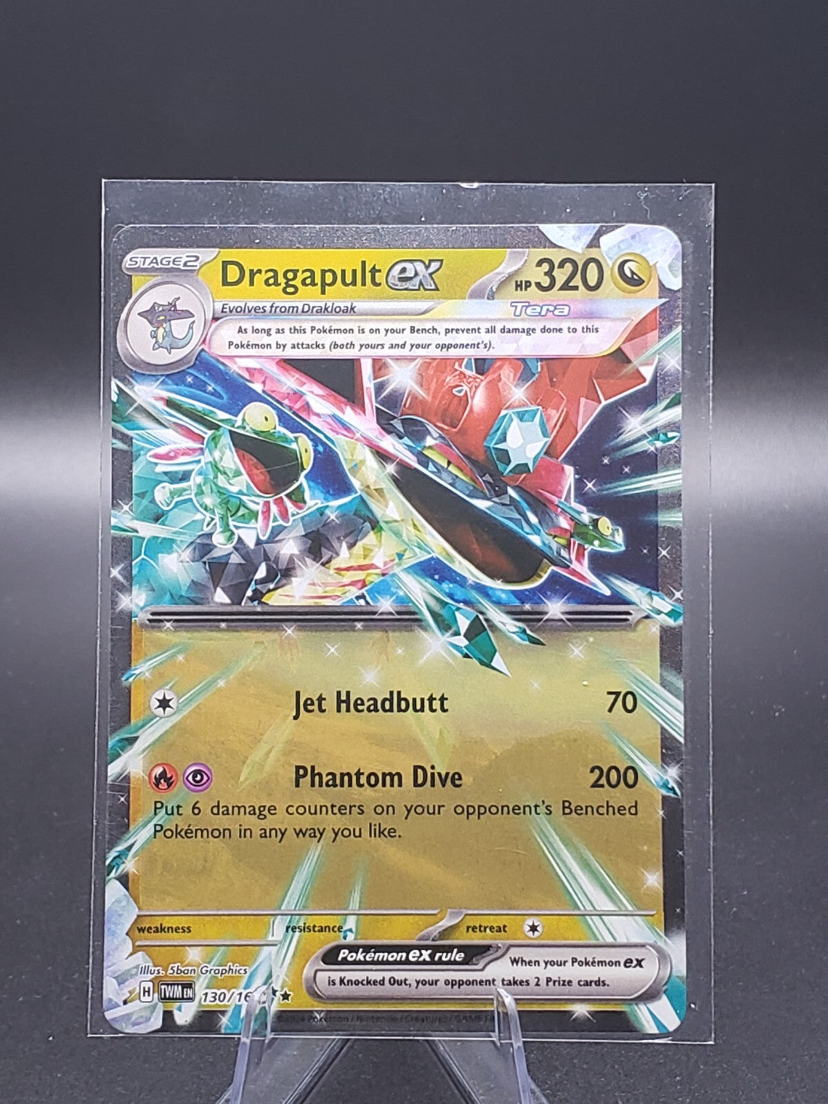 Dragapult ex 130/167 Sv06: Twilight Masquerade Holo