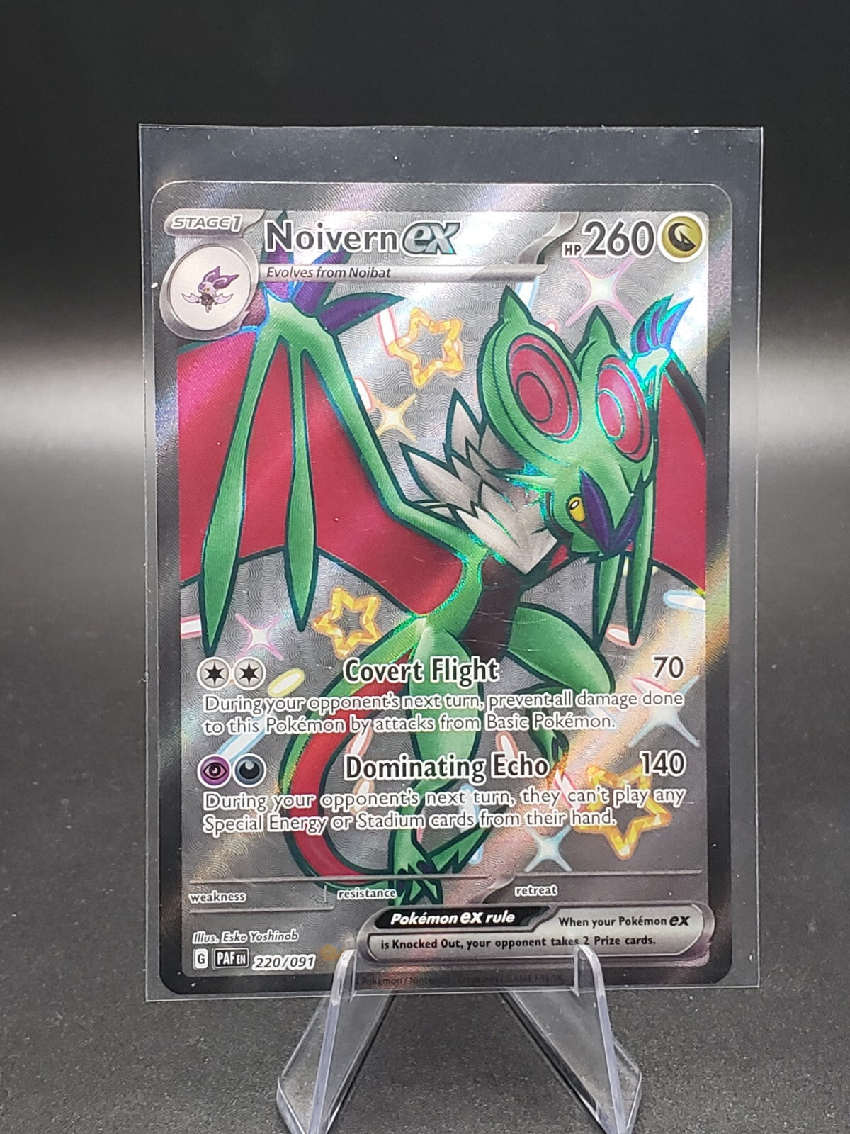 Noivern ex 220/091 Sv: Paldean Fates Holo