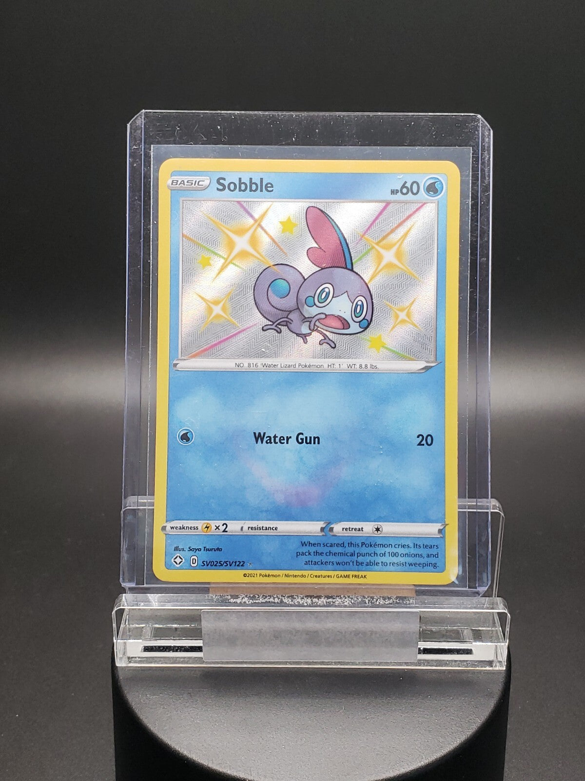 Sobble SV025/SV122 Pokemon TCG Shining Fates Shiny Vault NM