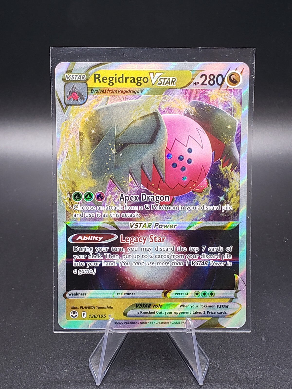 Regidrago VSTAR 136/195 Swsh12: Sword & Shield - Silver Tempest Holo