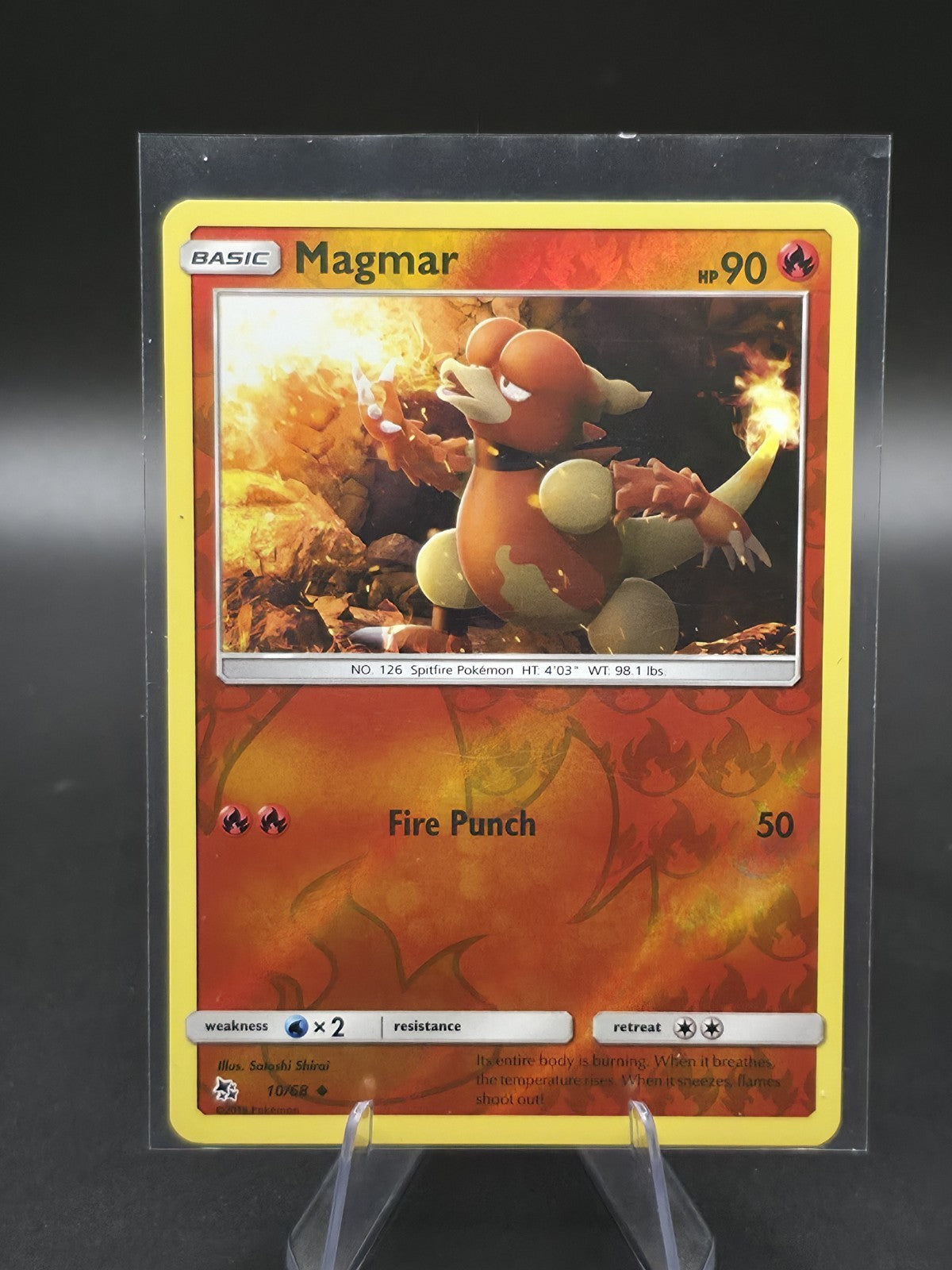 Magmar 10/111 XY-Furious Fists Reverse Holo