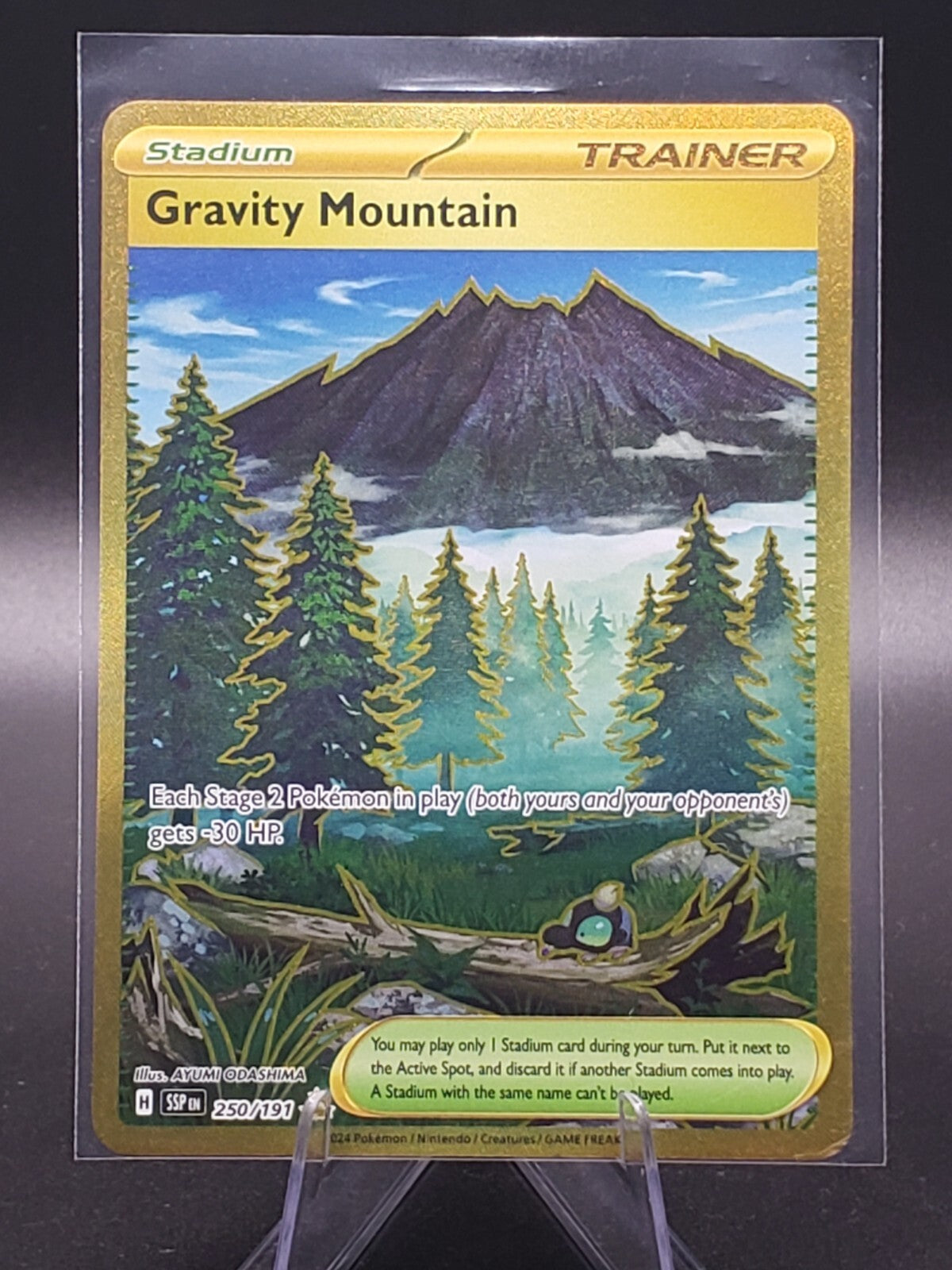 Gravity Mountain 250/191 Sv08: Surging Sparks Holo