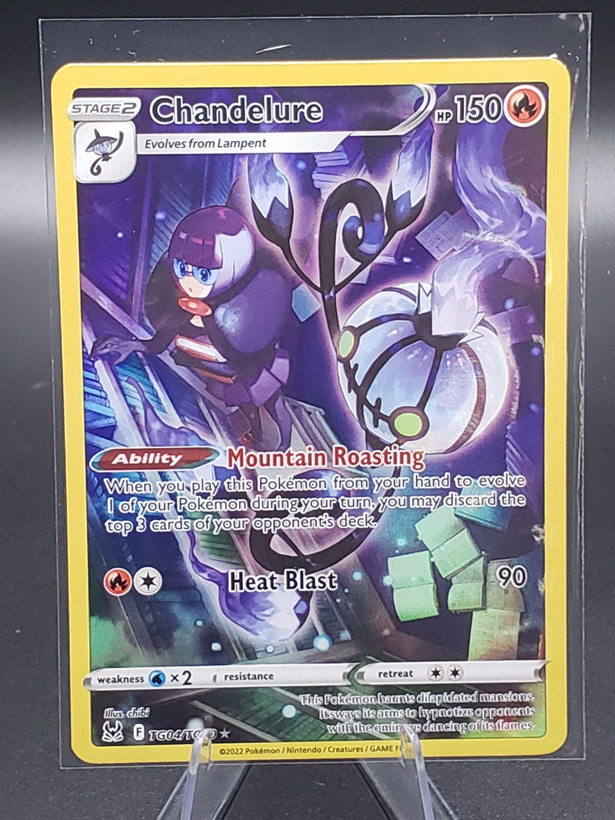 Chandelure TG04/TG30 Swsh11: Lost Origin Trainer Gallery Holo