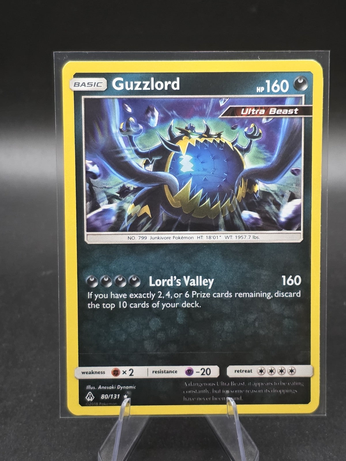 Guzzlord 80/131 Sm-Forbidden Light Holo NM-LP