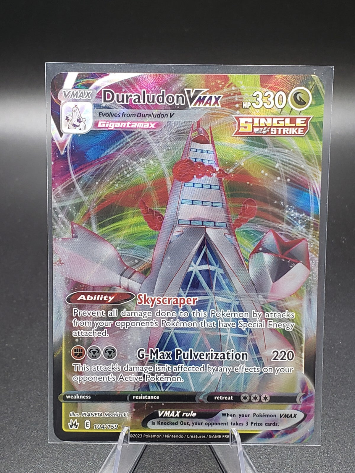 Duraludon VMAX 104/159 Crown Zenith Holo