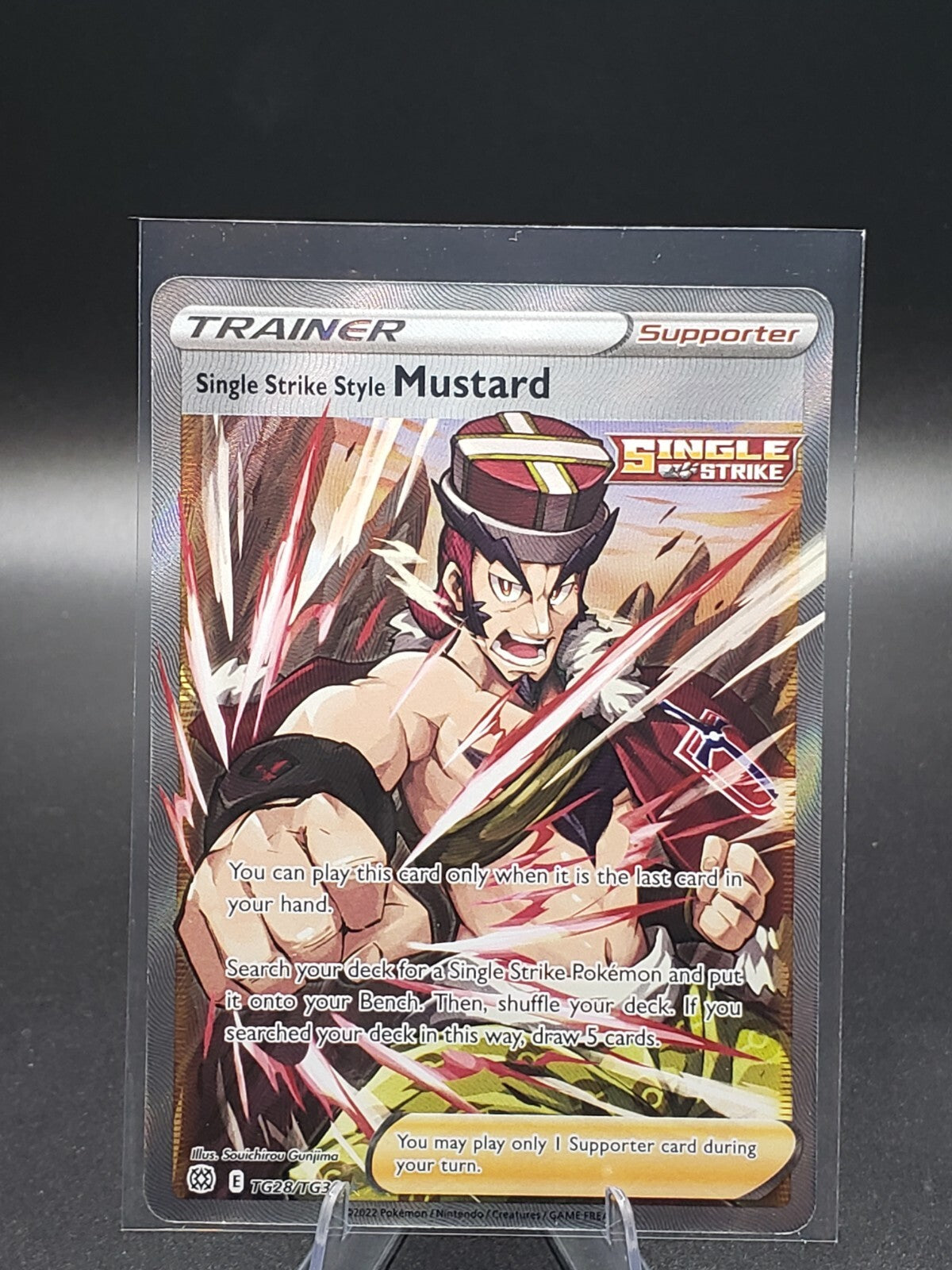Single Strike Style Mustard TG28/TG30 Swsh09: Brilliant Stars Trainer Gallery...