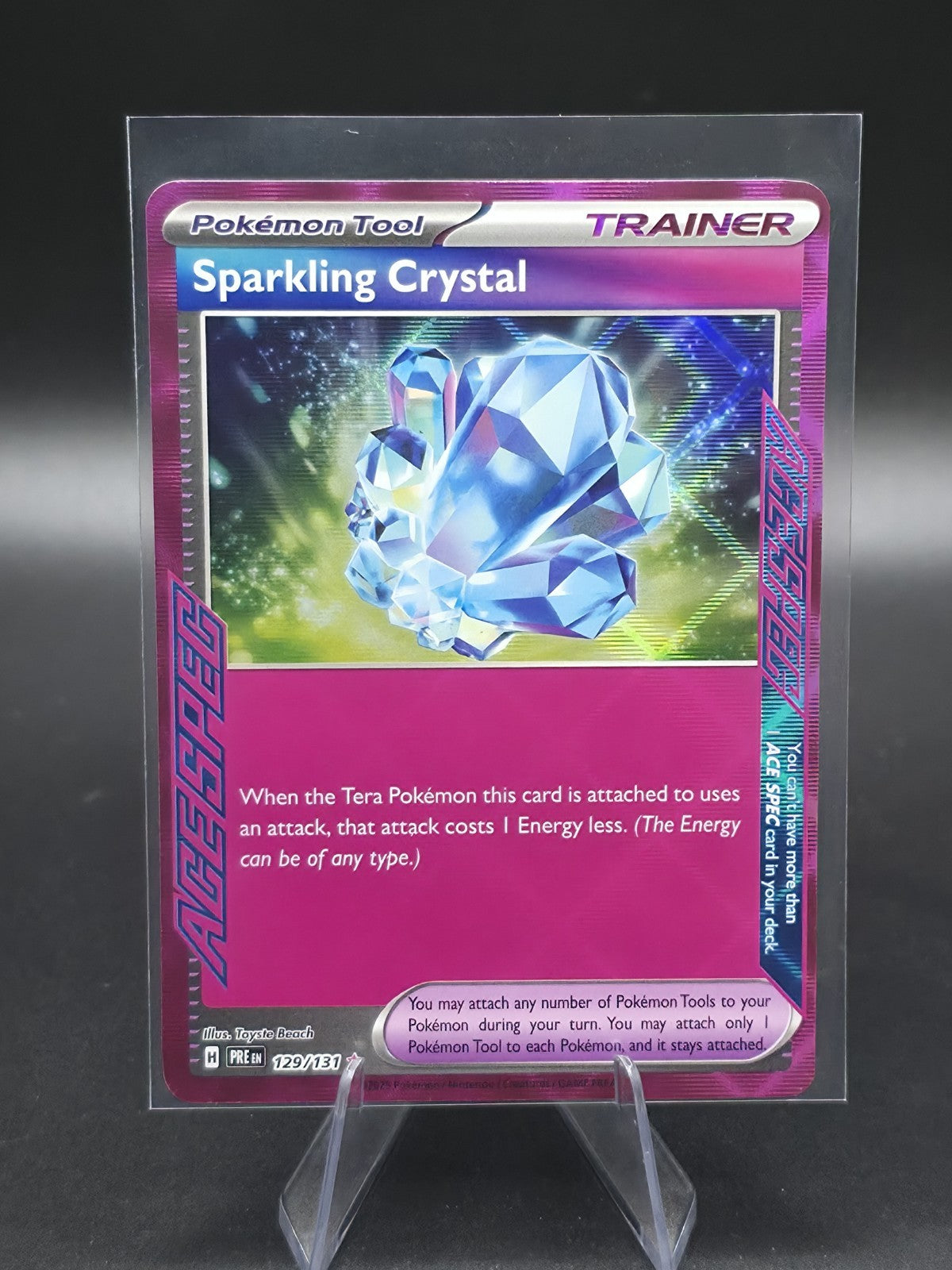 Sparkling Crystal 129/131 Sv: Prismatic Evolutions Holo