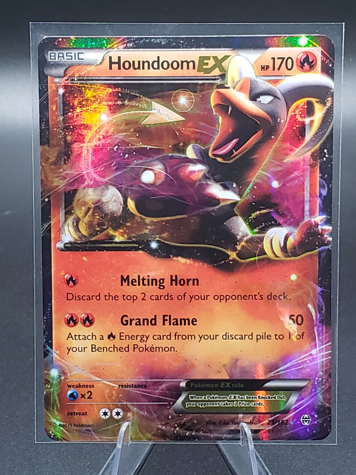 Houndoom EX 21/162 Breakthrough Holo
