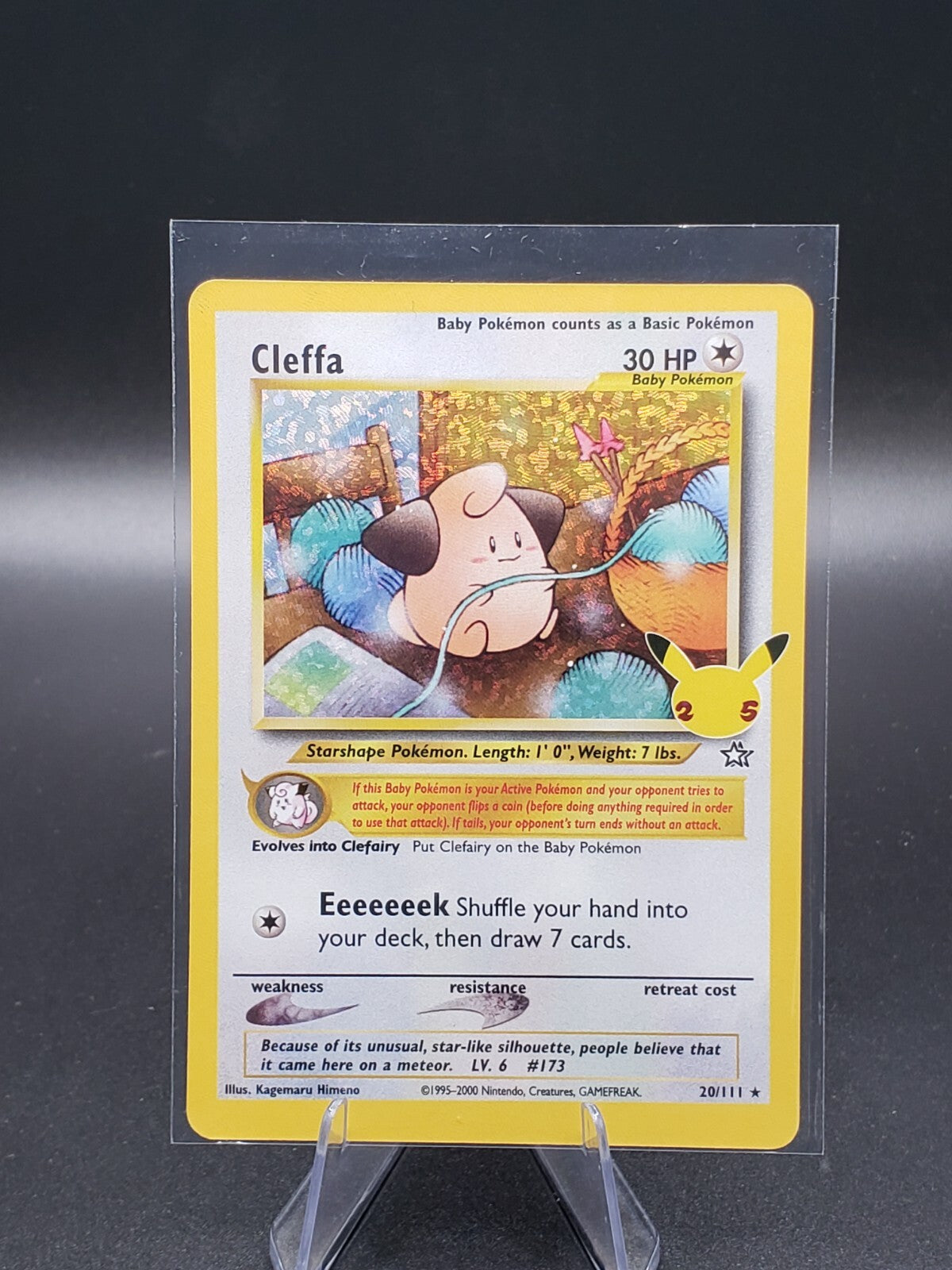 Cleffa 20/111 Celebrations: Classic Collection Holo