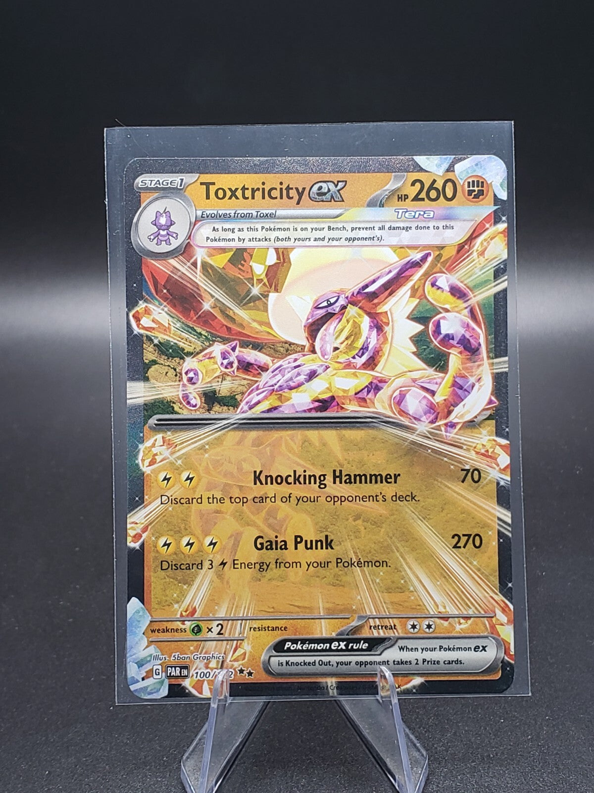 Toxtricity ex 100/182 Sv04: Paradox Rift Holo