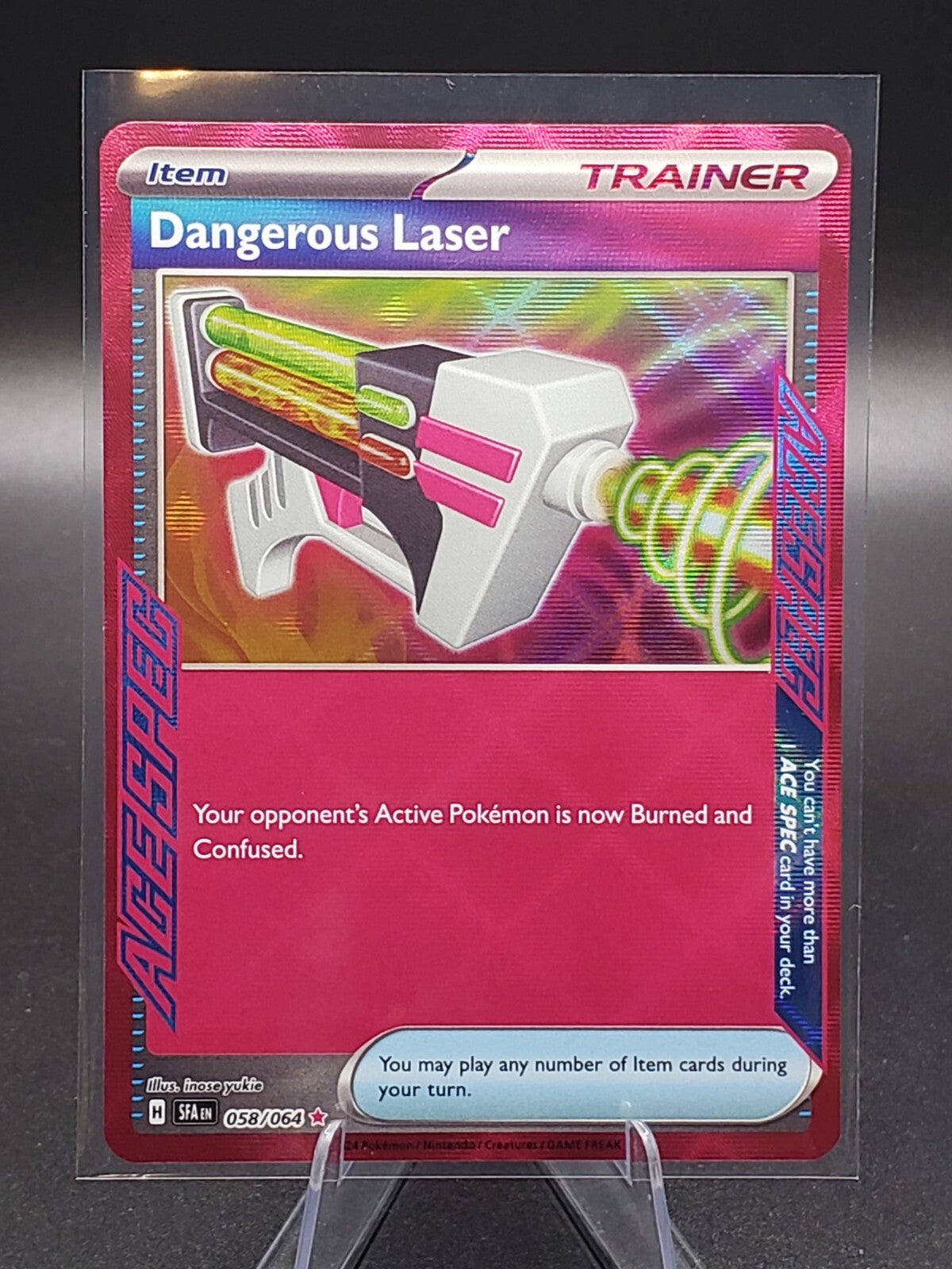 Dangerous Laser 058/064 Sv: Shrouded Fable Holo