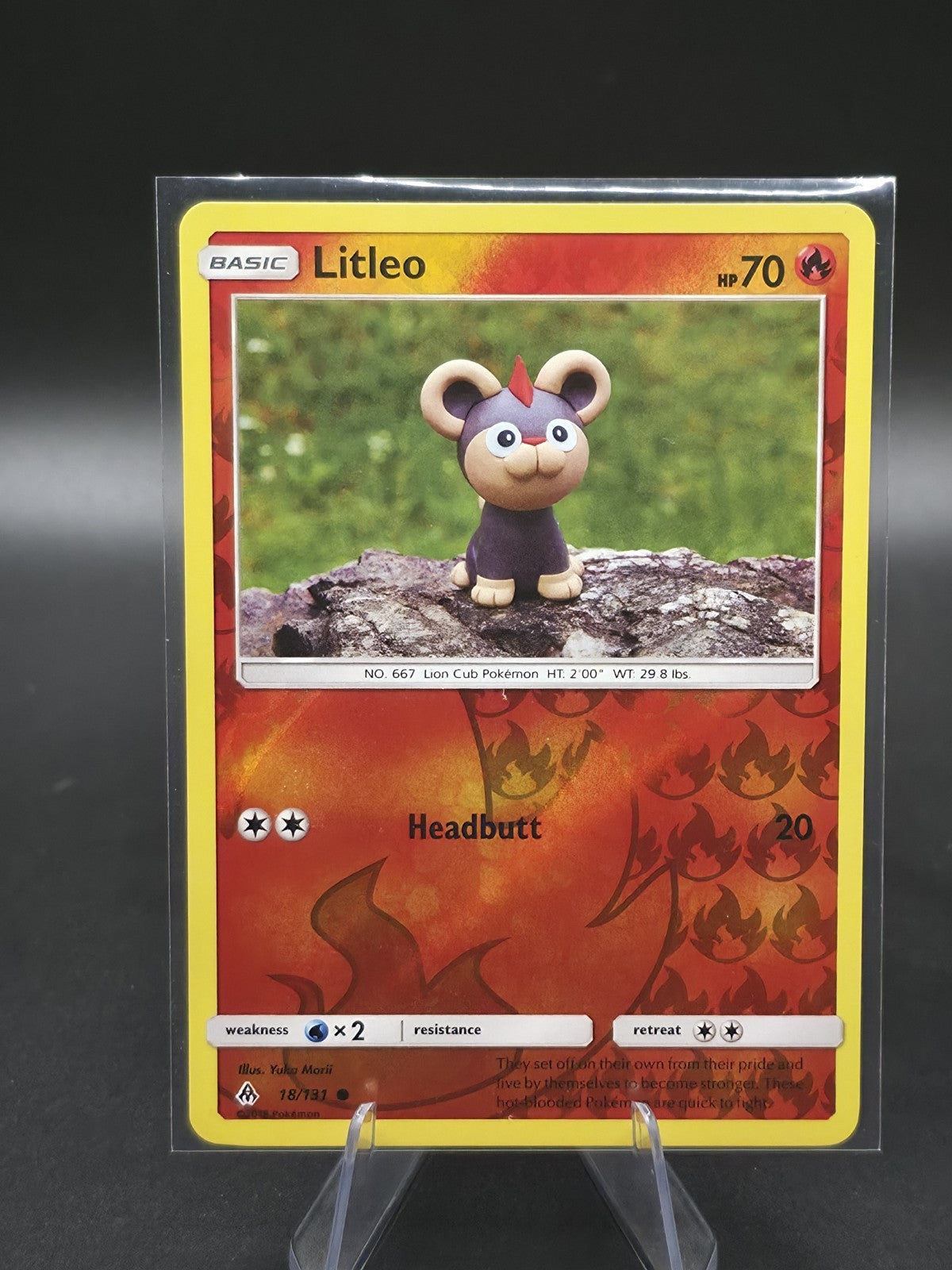 Litleo 18/131 Sm-Forbidden Light Reverse Holo