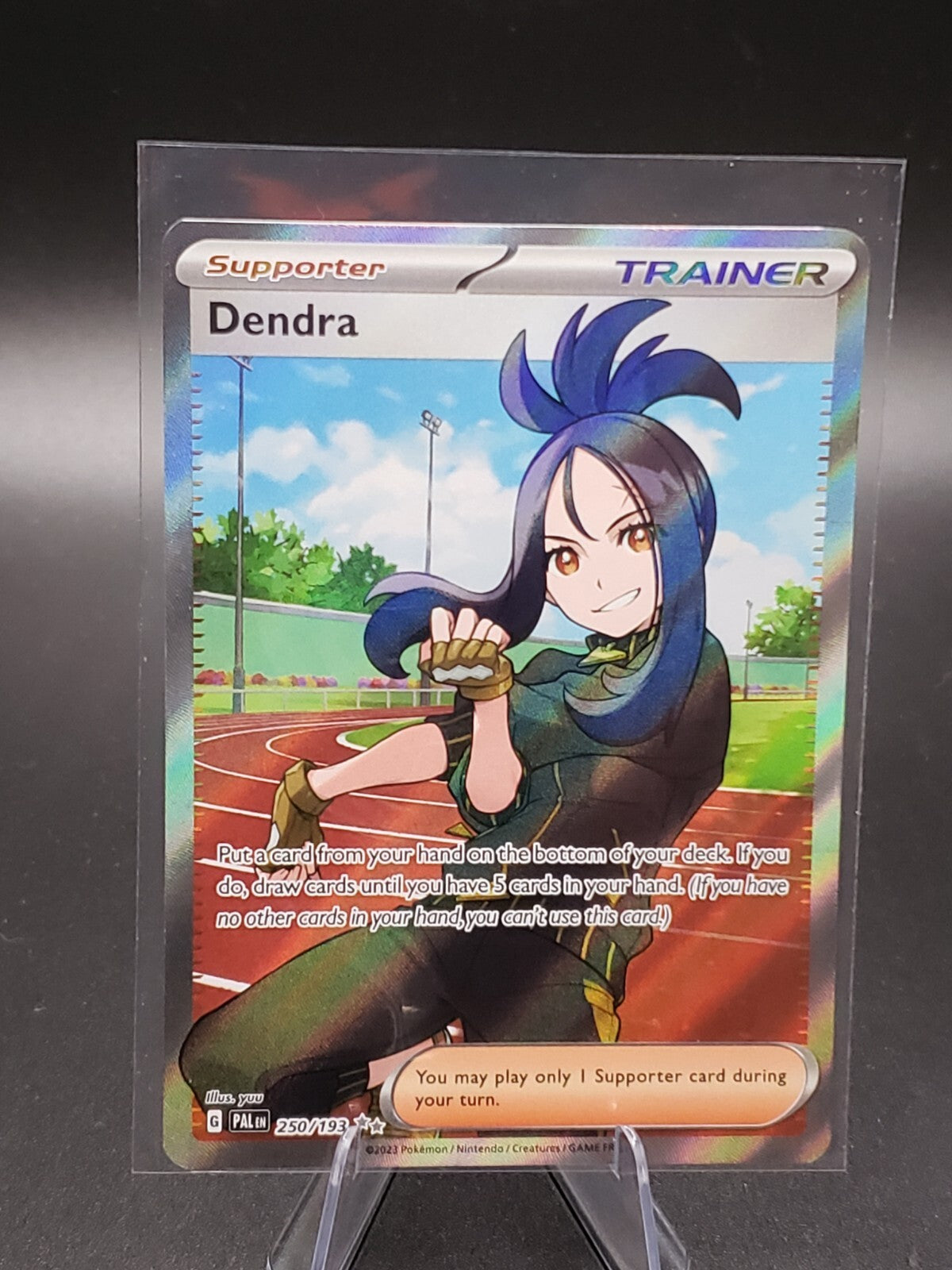 Pokémon TCG Dendra Scarlet & Violet - Paldea Evolved 250/193 Holo Ultra Rare