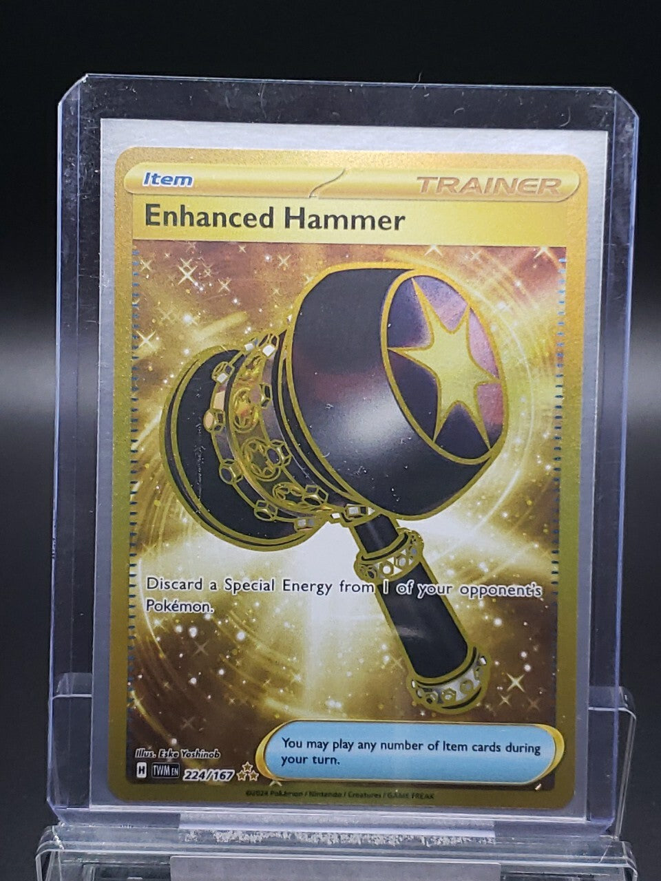 Enhanced Hammer 224/167 Hyper Rare SV Twilight Masquerade Pokemon Card TCG NM