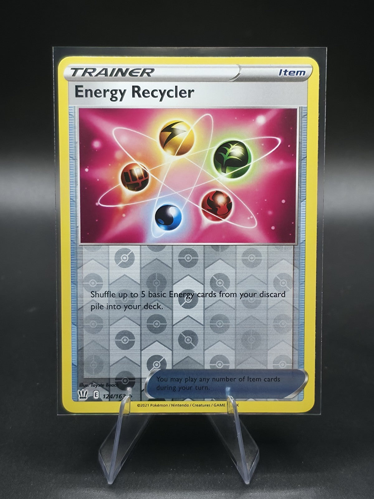 Energy Recycler 124/163 Swsh05: Battle Styles Reverse Holo