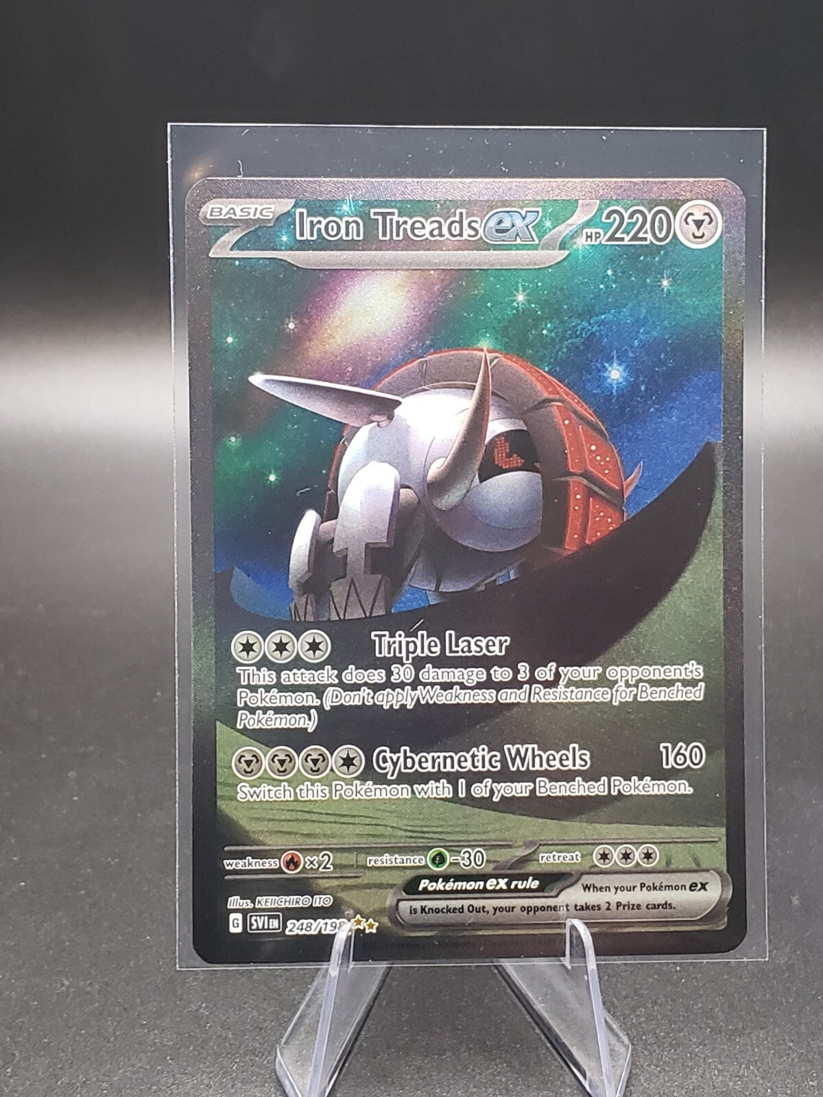 Iron Treads ex 248/198 Sv01: Scarlet & Violet Base Set Holo