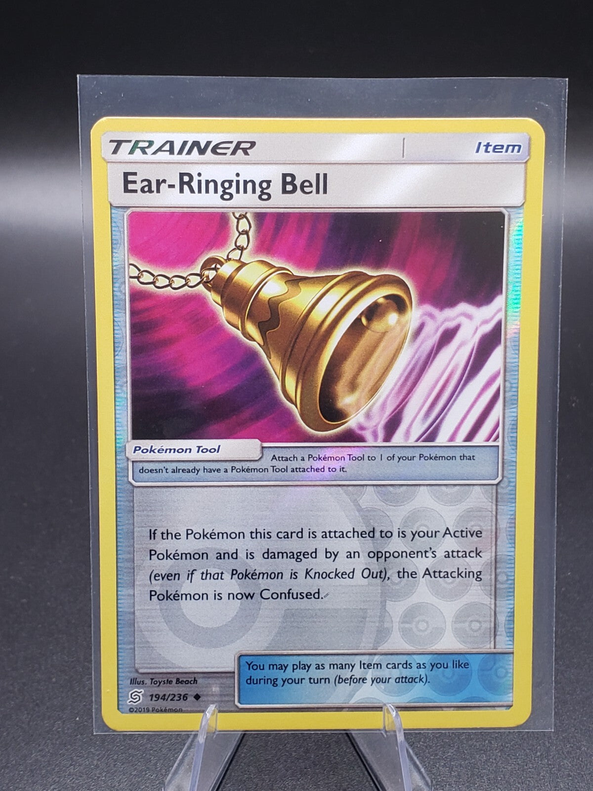 Ear-Ringing Bell 194/236 Sm-Unified Minds Reverse Holo