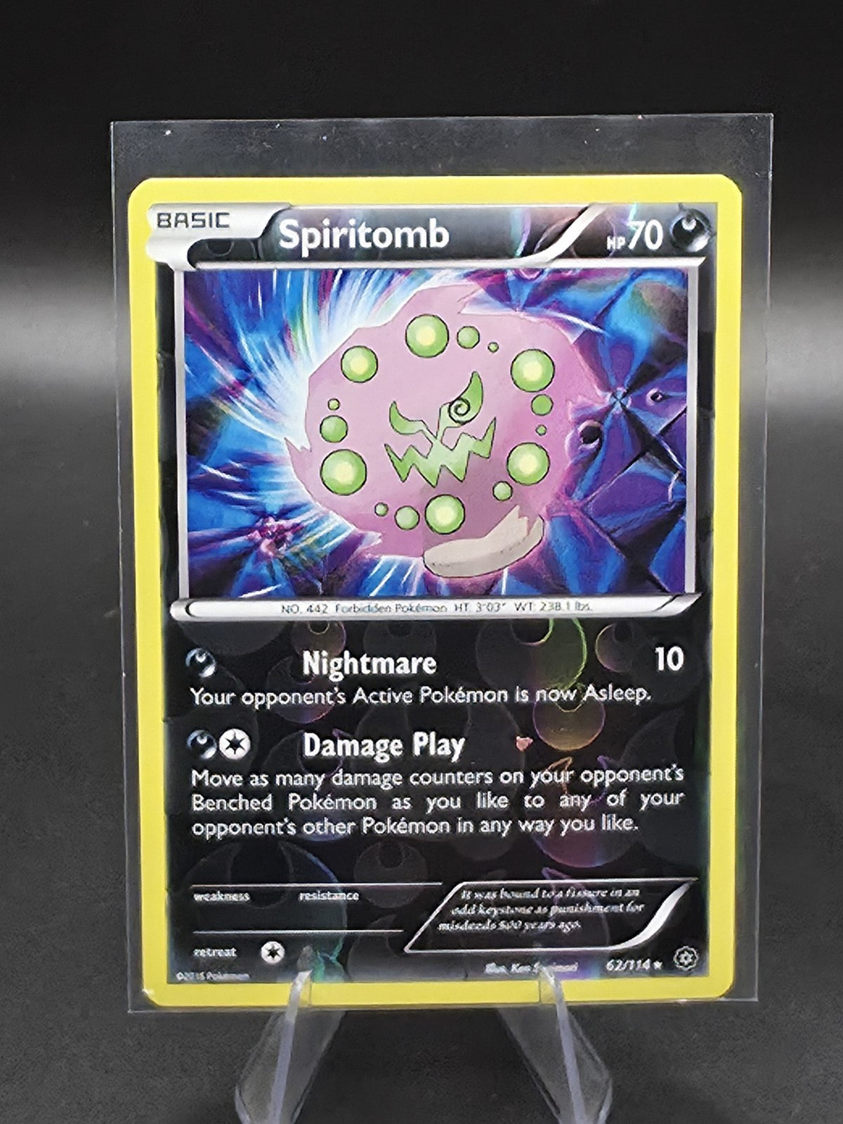 Spiritomb 62/114 XY-Steam Siege Reverse Holo