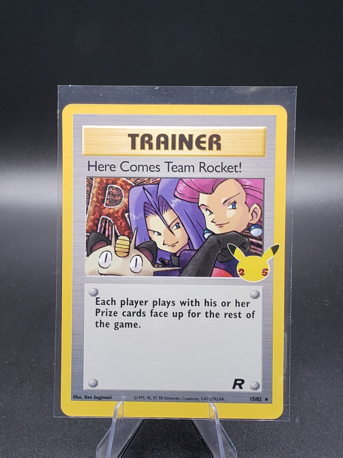 Here Comes Team Rocket! 15/82 Celebrations: Classic Collection Holo