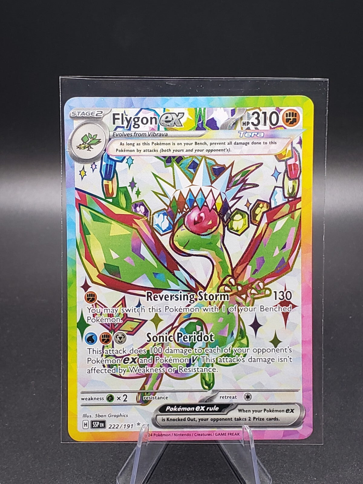 Flygon ex 222/191 Sv08: Surging Sparks Holo